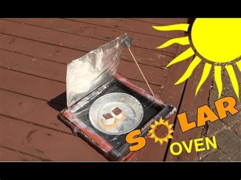 Diy Solar Oven Pizza Box