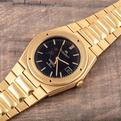 Caso Watches INGENIEUR QUARTZ REF 9701 KHANJAR YELLOW GOLD Caso