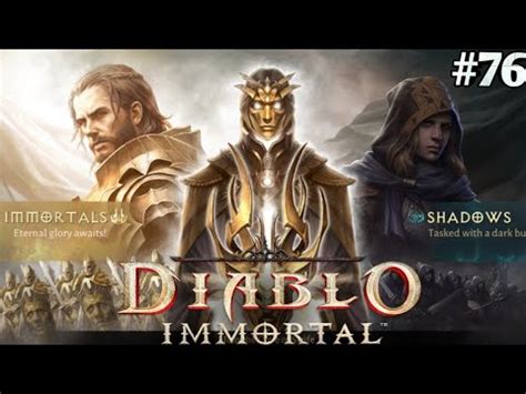 Immortals Or Shadows Diablo Immortal Gameplay Youtube