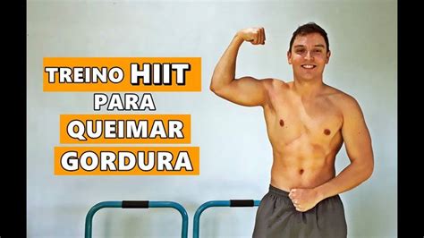 Treino HIIT Para QUEIMAR GORDURA Faça junto Treino hiit Queima de