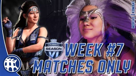 The Kolosseum Matches Only Season Week Mortal Kombat