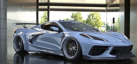 Street Hunter Designs Renders Widebody C8 Corvette Super Luxury Cars