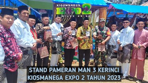 STAND Pameran MAN 3 Kerinci Kiosmanega Expo 2 Tahun 2023 YouTube