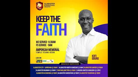 THE W3 SERVICE WITH PROPHET DR KOFI ODURO YouTube