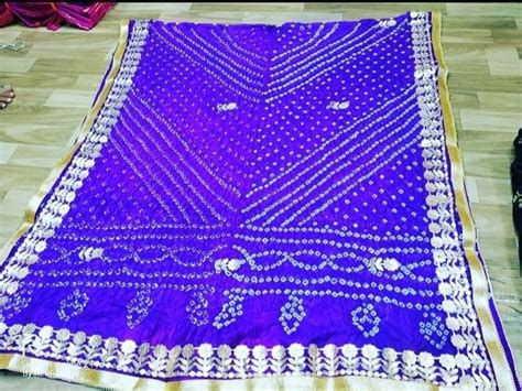 Bridal Wear Silk Ajmera Jaipuri Bandhani Bandhej Aari Gota Work