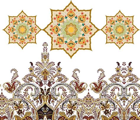 Pin By Mohsin Khokhar On Motif Print Design Art Flower Art Drawing