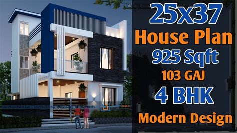 X House Design D Sqft Gaj Bhk Modern Design