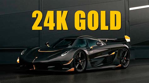 All-Carbon Koenigsegg Jesko Attack With 24K Gold Accents Is A Feast For The Eyes | Carscoops