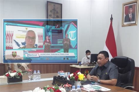 Setda Prov Kalteng Jadi Pembicara Webinar Wagub