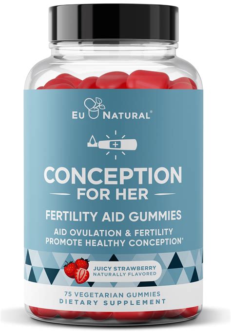 Eu Natural Fertility Gummies Fertility Supplements For Women With Myo Inositol Folate And More