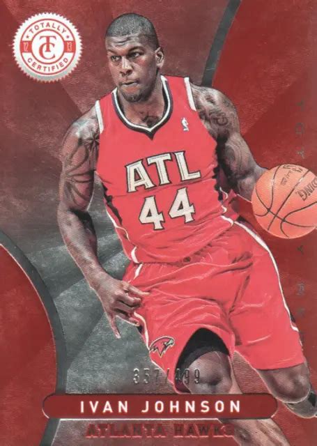 CARTE DE BASKETBALL 2012 13 entièrement certifiée Red Atlanta Hawks