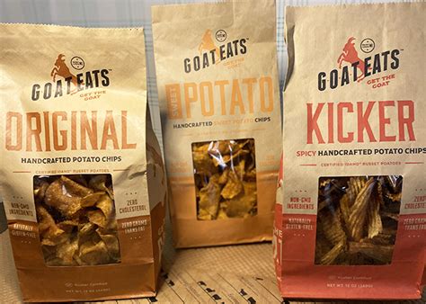 Goat Eats Original Chips Fromagination Wis Artisan Cheese