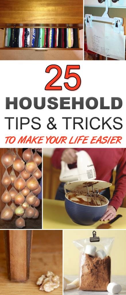 25 Household Tips And Tricks To Make Your Life Easier