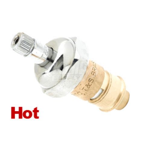 T S Brass Cerama Cartridge W Bonnet Right Hand Hot KullySupply