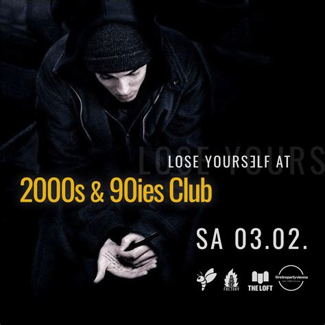 LOSE YOURSELF AT 2000S & 90IES CLUB - The Loft - Working hard for
