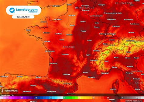 M T O Du Week End En France Des Temp Ratures Caniculaires Quelles