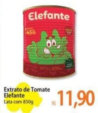 Extrato De Tomate Elefante Lata G Oferta Na Atacad O