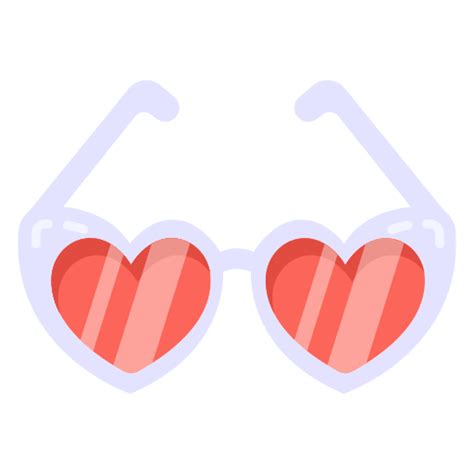 Heart Glasses Generic Flat Icon