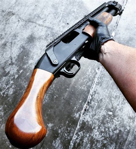 Black Aces Tactical Debuts Wood Furniture For Mossberg Shockwaves