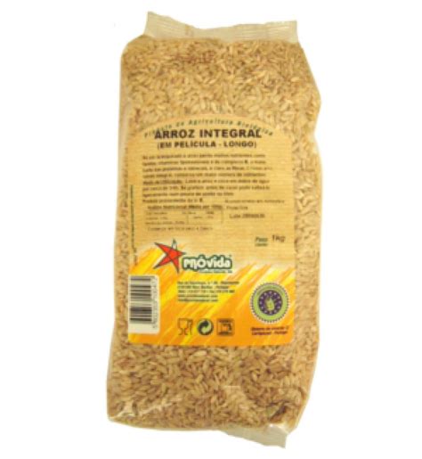 Arroz Integral Longo Bio 1kg Provida Biocabaz Cabazes BiolÓgicos