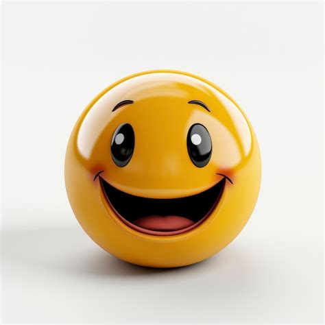 Premium Photo 3d Emoticons Smile Positive Emotions Background Images