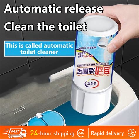 Automatic Toilet Bowl Cleaner 350ml Auto Releasing Dirt Remova 10 Years