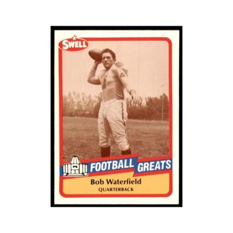 1989 Cmc Swell Bob Waterfield Football Cards 29 Ebay