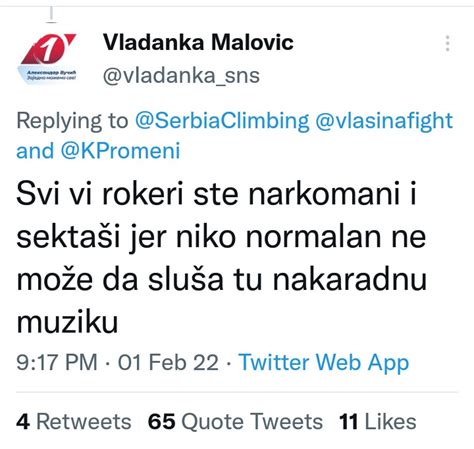 Srdjan Prekovic On Twitter Ti Rokeri Su Mudo Od Labuda Kakve Smo