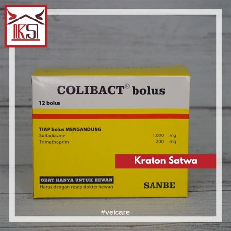 Jual Colibact Bolus Box Isi Bolus Sanbe Shopee Indonesia