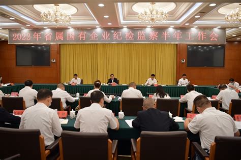 省纪委省监委召开2022年省属国有企业纪检监察半年工作会 云南省纪委省监委网站