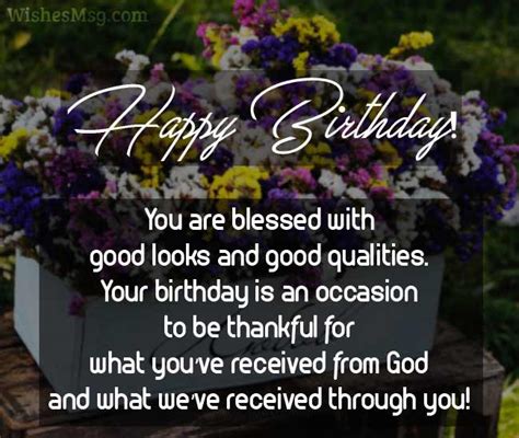 60 Religious Birthday Wishes, Messages and Quotes - WishesMsg