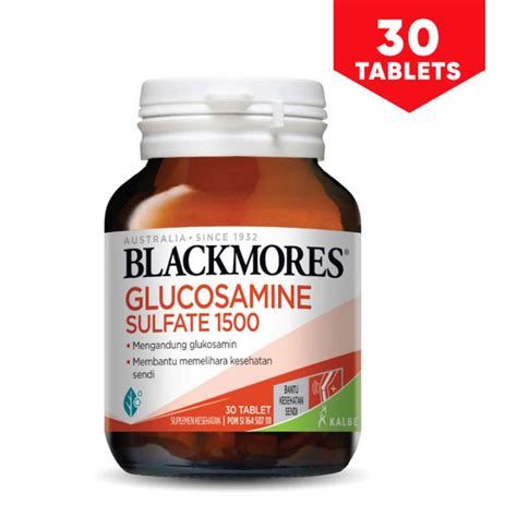 Blackmores Glucosamine Sulfate 1500 Isi 30 Tablet Vitamin Sendi