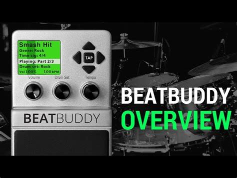 Beatbuddy The First Guitar Pedal Drum Machine Amps Pedals London