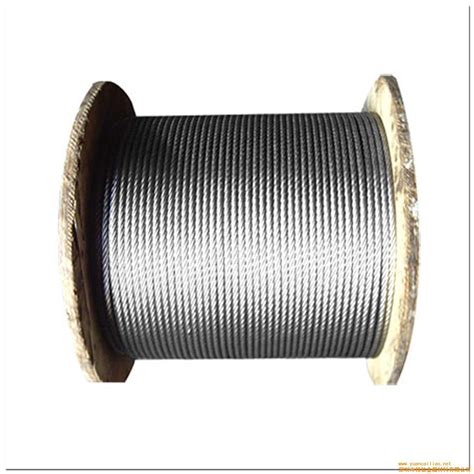 Ungalvanized And Galvanized No Rotaing Steel Wire Rope With Many Layers China No Rotating