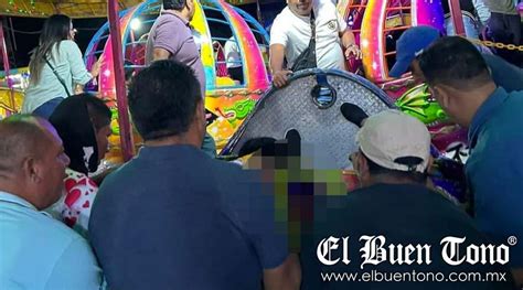 Falla en juego mecánico deja 2 lesionados El Buen Tono