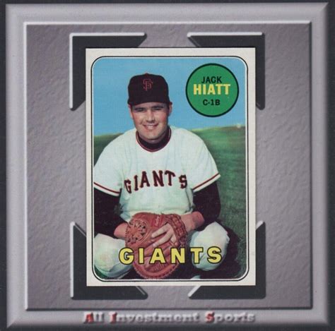 1969 Topps JACK HIATT 204 NM MT San Francisco Giants TD89 EBay