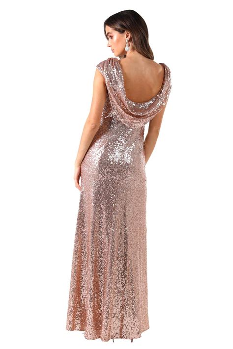 sequin rose gold dresses 5