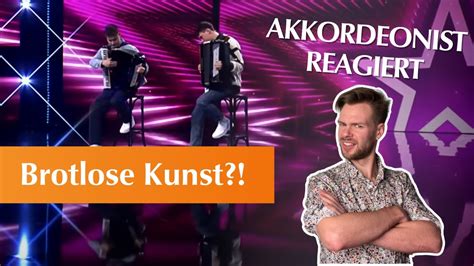 Reaktion Supertalent Mit Akkordeon Inkl Eigenfassung Zum Con