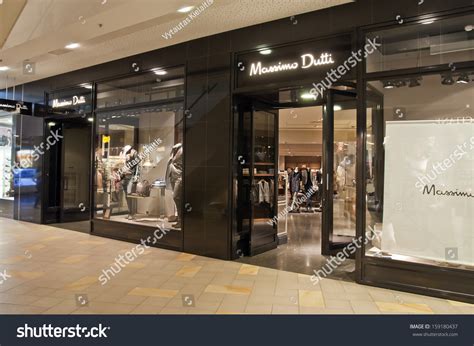 Vilnius Lithuania October 14 Massimo Dutti Stock Photo 159180437 ...