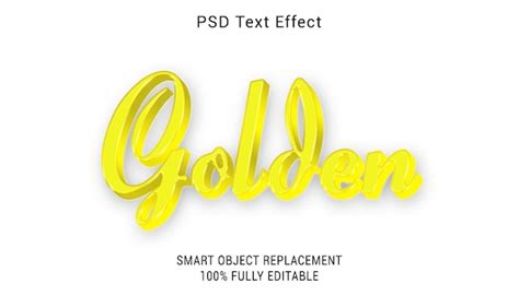 Premium PSD | Psd golden logo text style effect