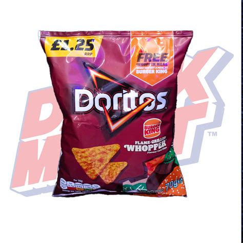 Doritos Burger King Whopper 70g Dank Mart