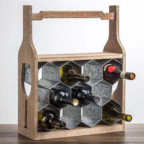 Stackable Modular Wine Rack Wine Storage Stand Wooden Wine Holder Display Shelveswobble Free