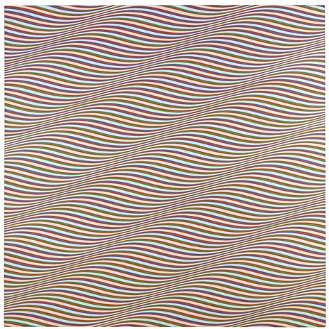 Bridget Riley The Female Artist Who Creates Optical Illusions