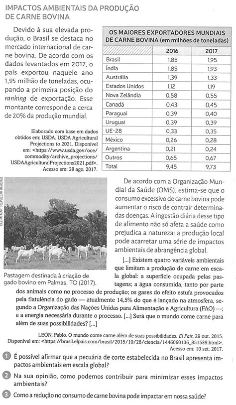 Exerc Cios Sobre Problemas Ambientais O Ano