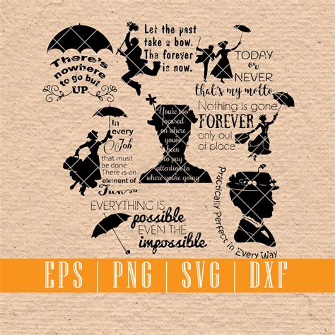 Mary Poppins Quotes Inspirational Quotes Quotes Printable - Etsy