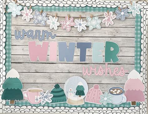 Winter Bulletin Board Kit January Bulletin Board Winter/holiday Theme ...