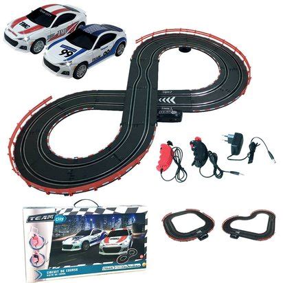 178 Pièces Flexible Épissé Circuit Voiture Enfant Electrique Arc