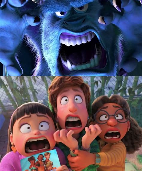 Sulley Scares Miriam Pirya And Abby By Alexloustaunau12 On Deviantart