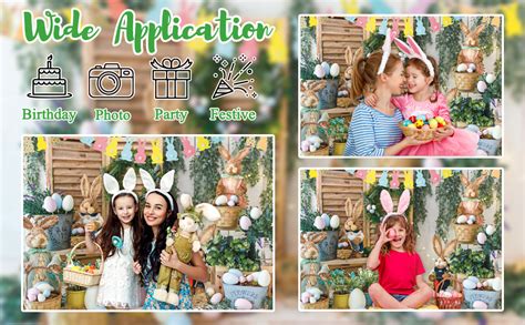 Amazon Swepuck X Ft Spring Easter Photography Backdrop Garden