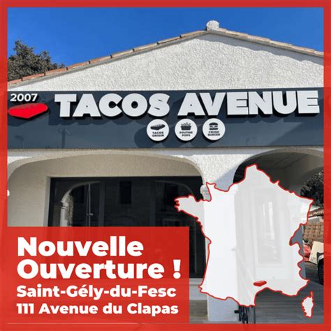 Ouverture D Un Nouveau Point De Vente Tacos Avenue